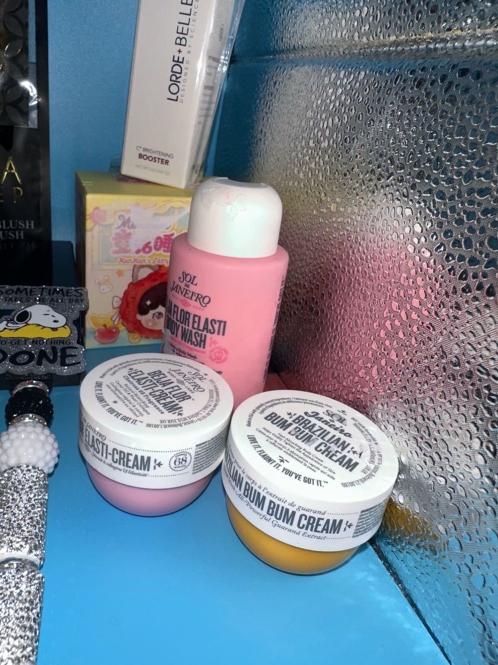 Sol de Janeiro Pink and Yellow Brazilian Body Cream & Wash Duo Bundle of items